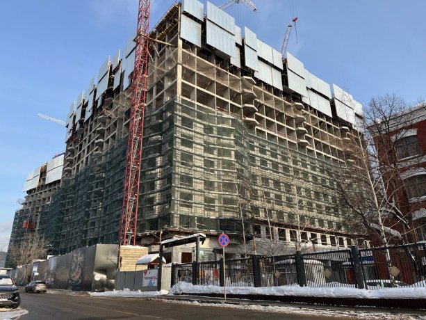 Строительство 4-й очереди Жилого комплекса Символ.