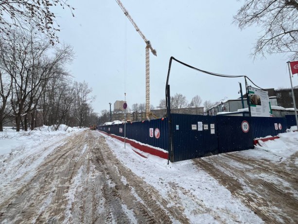 Строительство крупного ЖК по реновации  Годовикова вл. 7