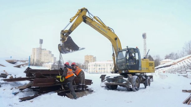 Реконструкция стадиона «Динамо» Вологда.