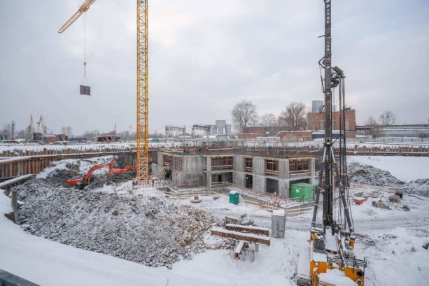 ​Строительство квартала ULTIMA CITY на ул. Южнопортовая, вл. 21 в Москве