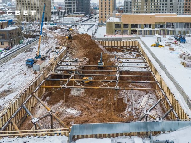 Строящийся Жилой Небоскреб Свет | Дмитровское шоссе,83а