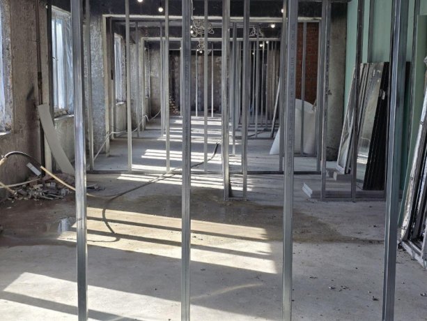 Строительство Хирургического корпуса Можайской больницы.