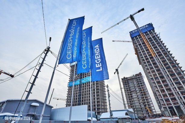 Legenda строит Бизнес-Центр Северный речной порт.