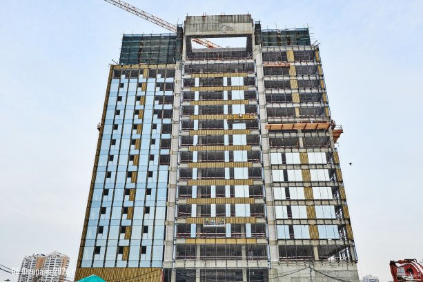 Legenda строит Бизнес-Центр Северный речной порт.