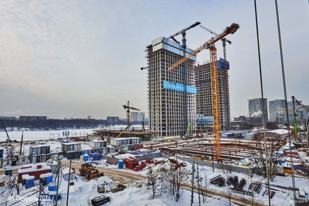 Legenda строит Бизнес-Центр Северный речной порт.
