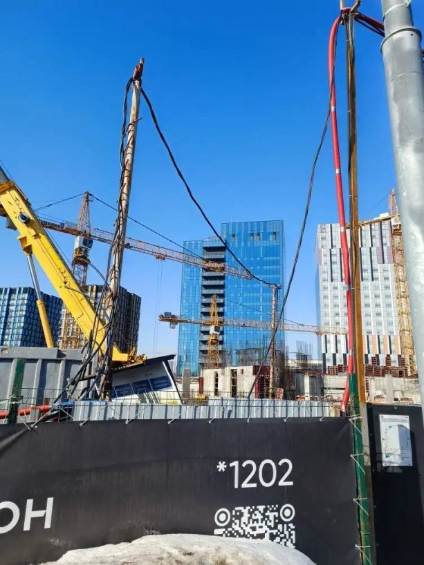 Продолжается строительство Жилого острова Nagatino i-Land».