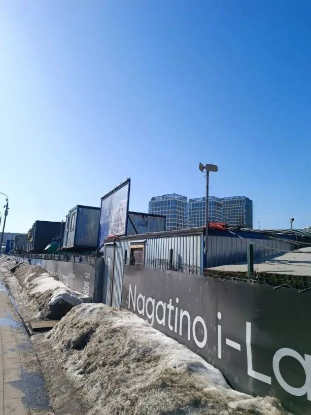 Продолжается строительство Жилого острова Nagatino i-Land».