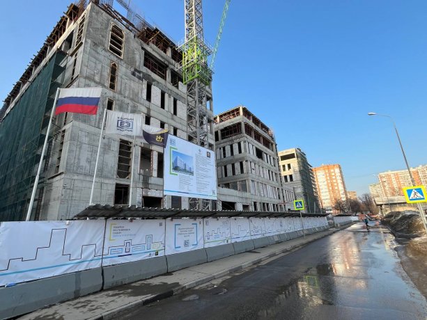 Строительство кампуса МГСУ.