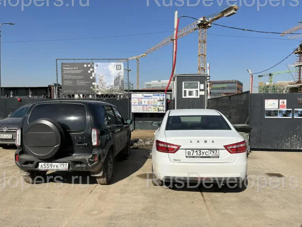 Проект СберСити рублево-архангельское - строительство офисно-делового квартал А27