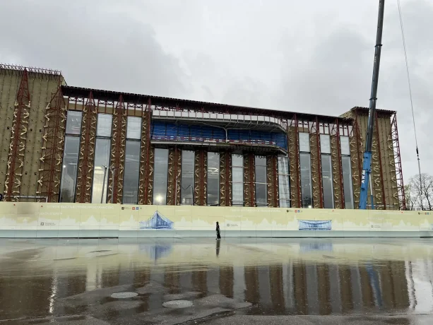 Строительство масштабного павильона 20 ВДНХ ЭКСПО.