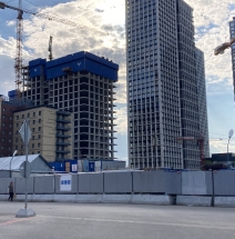 Новый строящийся корпус Prime park на Ленинградском пр. 37