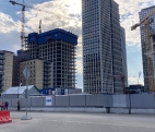 Новый строящийся корпус Prime park на Ленинградском пр. 37
