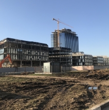 Строительство бизнес-парка РОСТЕХ Сити.