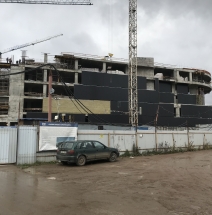 Строительство Многофункционального зрелищного центра МТС Live Arena.