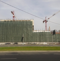 Alcon Tower - строящийся комплекс апартаментов премиум-класса на Ленинградском проспекте вл. 34.