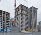 Строительство квартала Сиреневый парк от AFI Development.