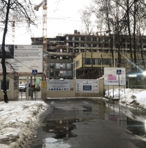 Строительство нового лечебно-диагностического комплекса 70 тыс. кв. м А.Логинова.