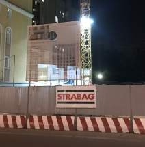 Строительство гостиницы в Хамовниках на  Малой Пироговской, вл.14.