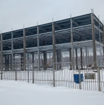 Строительства складского комплекса деревня Коледино в Подольске.