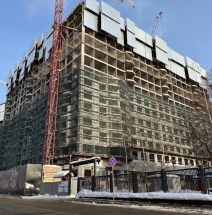 Строительство 4-й очереди Жилого комплекса Символ.