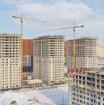 Строящийся квартал «Первый Московский»  3 этап.