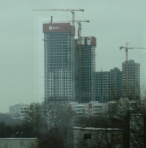 Строящийся Жилой комплекс Sky Garden в районе Покровское-Стрешнево.
