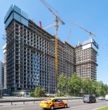 Строящийся ​Nametkin Tower от девелопера ГК Основа.