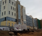Строящийся Инновационный лабораторно-промышленный корпус №4