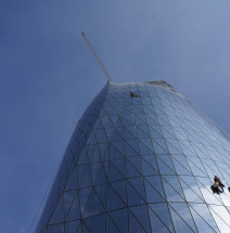 Строящийся гостиничный комплекс ОПЕРА Кемерово.