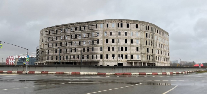 Началось строительство Центра спортивной медицины возле стадиона «Спартак»