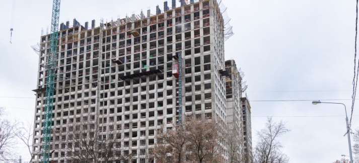 Строящийся ​ЖК «BeLuck Коломенское» от девелопера Гранель.