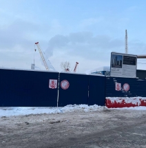 Строительство Жилого Комплекса SOLOS по адресу Сокольнический вал, 2А.