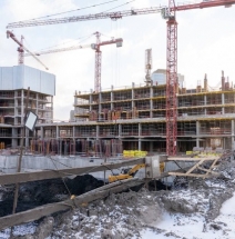 Строительство бизнес-центра STONE Римская.