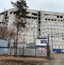 ​Строительство медицинского комплекса клинической больницы №52 Москва Пехотная вл.3