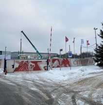 Строительство арены в «Лужниках» для ХК «Спартак​.