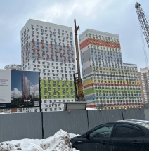 ​Строительство многофункционального комплекса NEXUS by Akvilon​ на ул. Ярцевская, 21/1