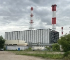 ​Строящаяся Газотурбинная электростанция (ГТЭС) «Кожухово».